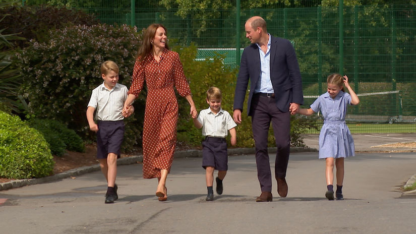 Royal First Day at School